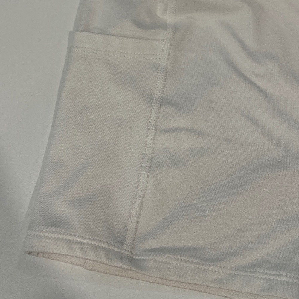 Free People Movement Pleats & Thank You White Pleated Lace Trim Tennis Skort - Picture 10 of 11